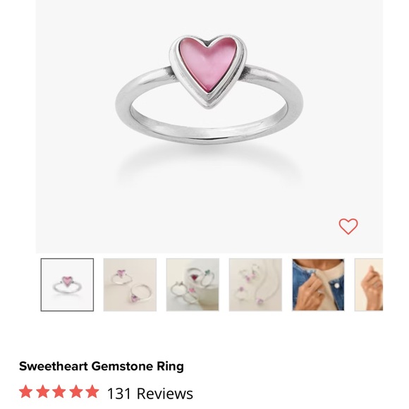 Sweetheart Gemstone Ring – James Avery
Size 6 - Picture 1 of 6